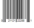 Barcode Image for UPC code 021121222881