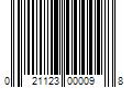 Barcode Image for UPC code 021123000098