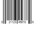 Barcode Image for UPC code 021123456789