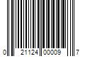 Barcode Image for UPC code 021124000097