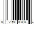 Barcode Image for UPC code 021130008384