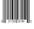 Barcode Image for UPC code 021130031542