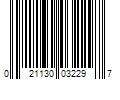 Barcode Image for UPC code 021130032297