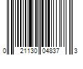 Barcode Image for UPC code 021130048373