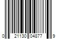 Barcode Image for UPC code 021130048779