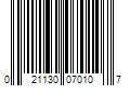 Barcode Image for UPC code 021130070107