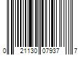 Barcode Image for UPC code 021130079377