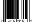 Barcode Image for UPC code 021130084906