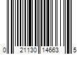 Barcode Image for UPC code 021130146635