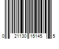 Barcode Image for UPC code 021130151455