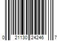 Barcode Image for UPC code 021130242467