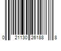 Barcode Image for UPC code 021130261888