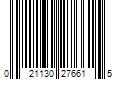 Barcode Image for UPC code 021130276615