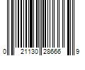 Barcode Image for UPC code 021130286669