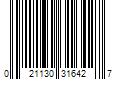 Barcode Image for UPC code 021130316427