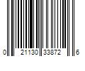 Barcode Image for UPC code 021130338726