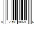 Barcode Image for UPC code 021130340736