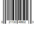 Barcode Image for UPC code 021130495023