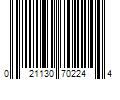 Barcode Image for UPC code 021130702244