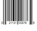 Barcode Image for UPC code 021131008765