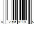 Barcode Image for UPC code 021131301835