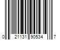 Barcode Image for UPC code 021131905347