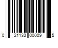 Barcode Image for UPC code 021133000095