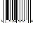 Barcode Image for UPC code 021134000056