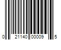 Barcode Image for UPC code 021140000095. Product Name: 