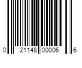 Barcode Image for UPC code 021148000066