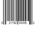 Barcode Image for UPC code 021152000052