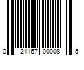 Barcode Image for UPC code 021167000085