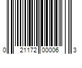 Barcode Image for UPC code 021172000063