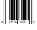 Barcode Image for UPC code 021186000073