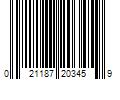 Barcode Image for UPC code 021187203459