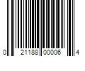 Barcode Image for UPC code 021188000064