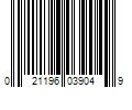 Barcode Image for UPC code 021196039049