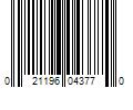 Barcode Image for UPC code 021196043770