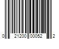 Barcode Image for UPC code 021200000522