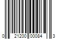 Barcode Image for UPC code 021200000843