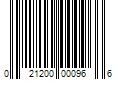 Barcode Image for UPC code 021200000966