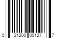 Barcode Image for UPC code 021200001277