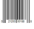 Barcode Image for UPC code 021200001888