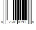 Barcode Image for UPC code 021200002410