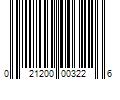 Barcode Image for UPC code 021200003226