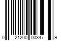 Barcode Image for UPC code 021200003479