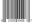 Barcode Image for UPC code 021200004087