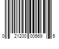 Barcode Image for UPC code 021200005695