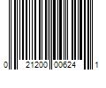 Barcode Image for UPC code 021200006241