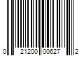 Barcode Image for UPC code 021200006272